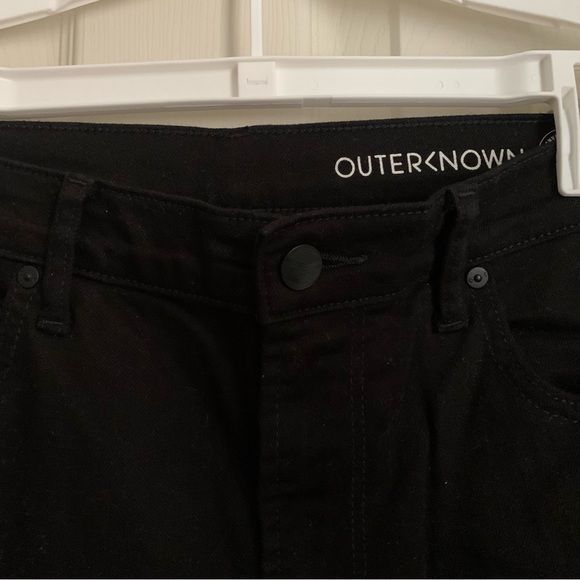 NWOT Outerknown Organic Black Skinny Jeans - Picture 3 of 5